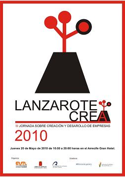 Cartel de la III Jornada Lanzarote Crea